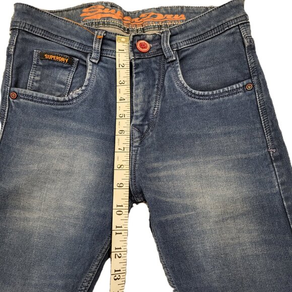 Superdry Organic Cotton Mid Rise Skinny Jeans Size 28 - Picture 11 of 13